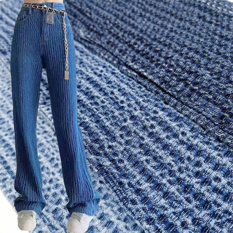 
wholesale raw denim fabric for sale for jeans jacket dress shoes from China designer fabric 