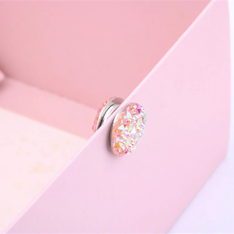 Good Cheap Price Shawl Scarf Accessories Lady Muslim Headscarf Diamond No-snag  Pins Oem Magnetic Hijab Magnet Pin