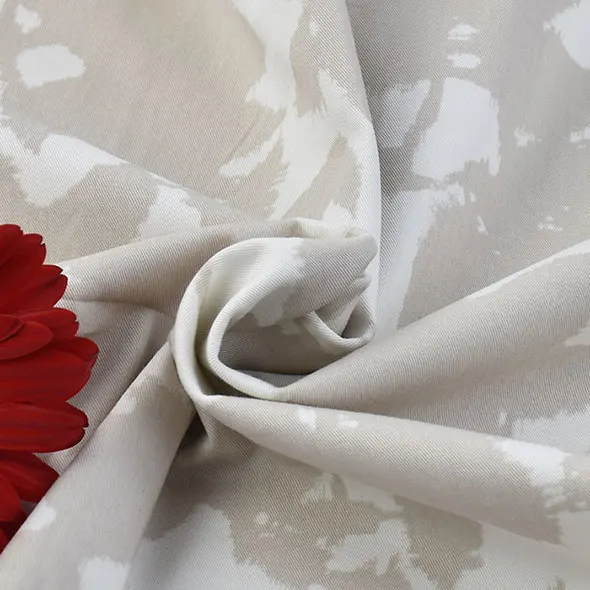 High  Printed Fabric Quality 95%cotton5%spandex For Garments Cloth