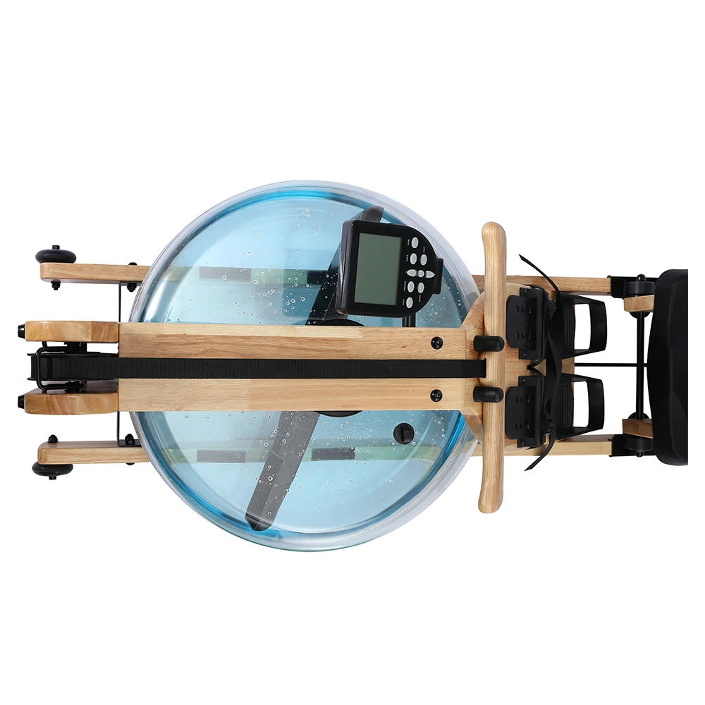 Factory Direct Indoor Commercial Fitness Equipment Home Cardio Exercise High Quality Wooden Water Rowing Machine for Sale