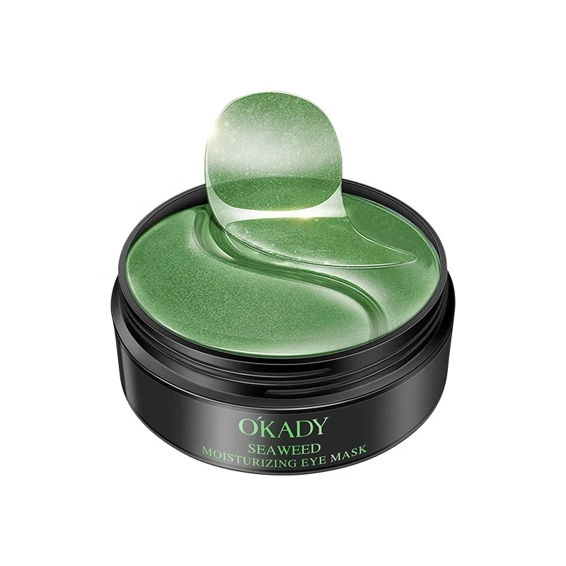 Private Label Organic Skin Care Anti Aging Dark Circle Removal Eye Mask Hydrogel Eye Patch Niacinamide under eye mask