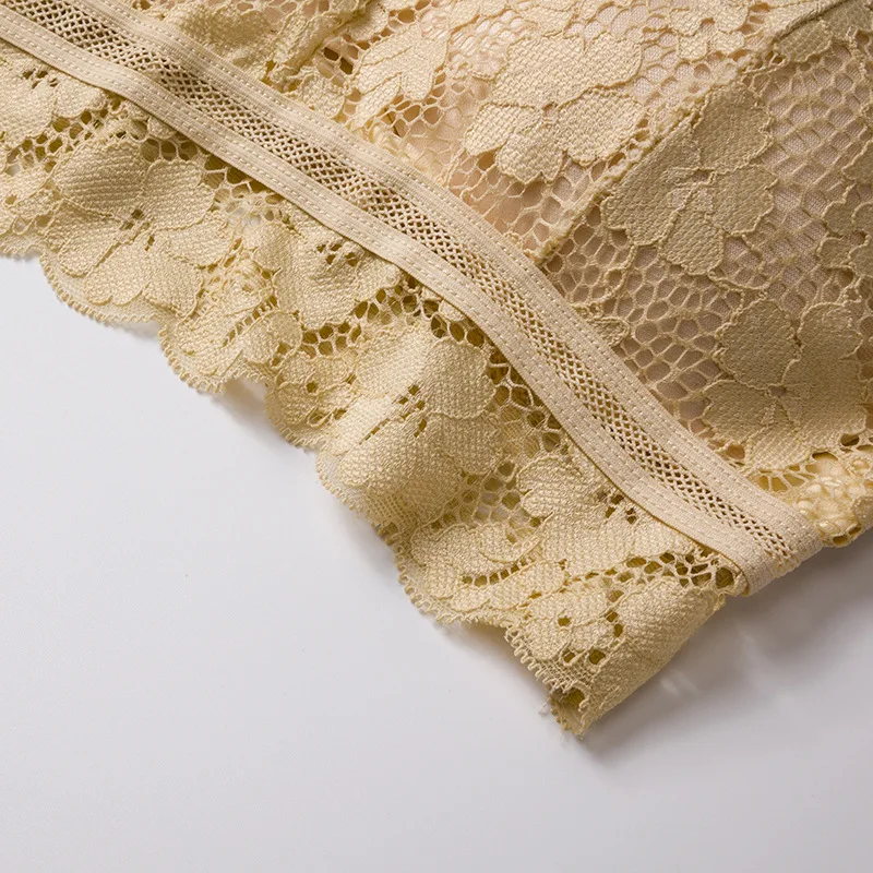 Fairy Lace Beauty Back Underwear Sexy Bra Thick Chest Mat Gather Underwear