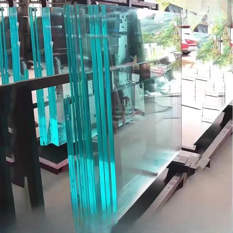 Industrial Glass Manufacturer 0.76 PVB SGP 6mm 12mm Laminated Safety Glass Cuts Laminated tempered Glass