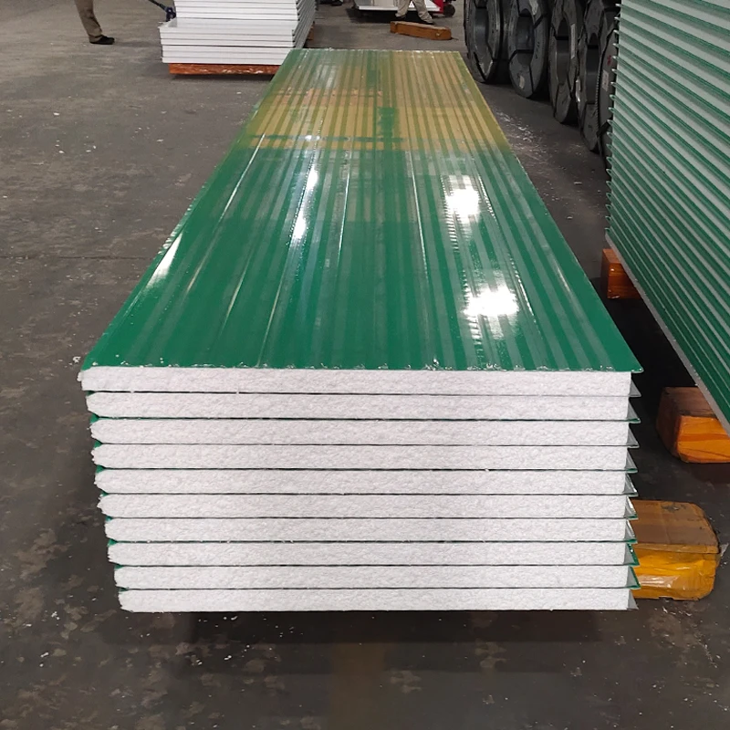 Eps Sandwich Panel Exterior Wall For Warehouse Prefab Wall and Container Sandwich Panel