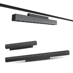 DC48v Linear Magnetic Led Track Light Embedded Commercial Household Lighting System