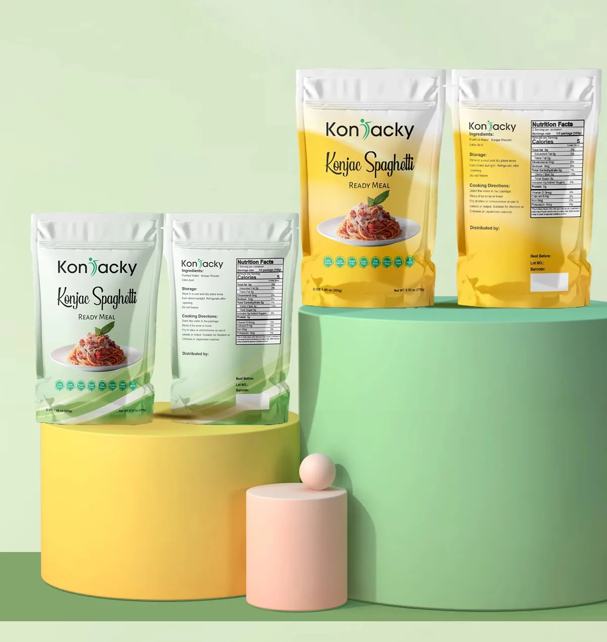 Miracle Keto Food Konjac Rice Fat Free Low Calorie Shirataki Rice