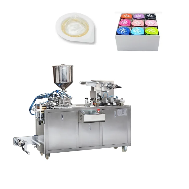 Thermoforming Automatic Mini/small Condom Blister Packing Machine with Manual New Product 2020 Multifunctional Provided AL, PVC