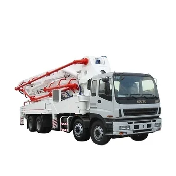 China Top Quality Never Used Mini Concrete Pump Truck in Algeria Remote Control 28m 36m 47m