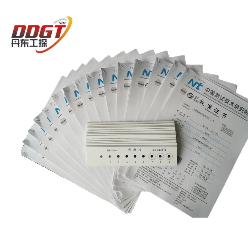  Стандартная черно-белая пленка DV-9 для калибровки денситометра DV-9A полосы плотности с отчетом об испытаниях