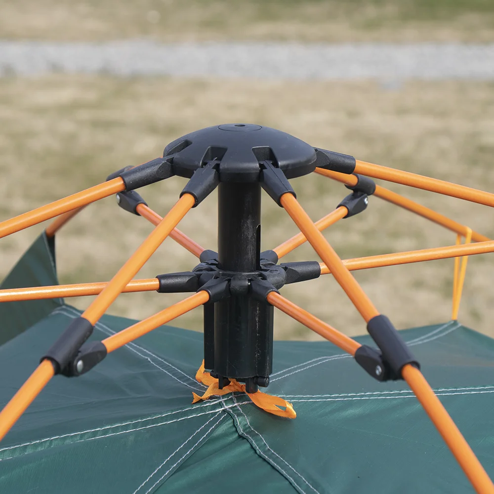 Deluxe 3-4 Person Instant Open Tent - Waterproof Oxford Fabric for Outdoor Adventures