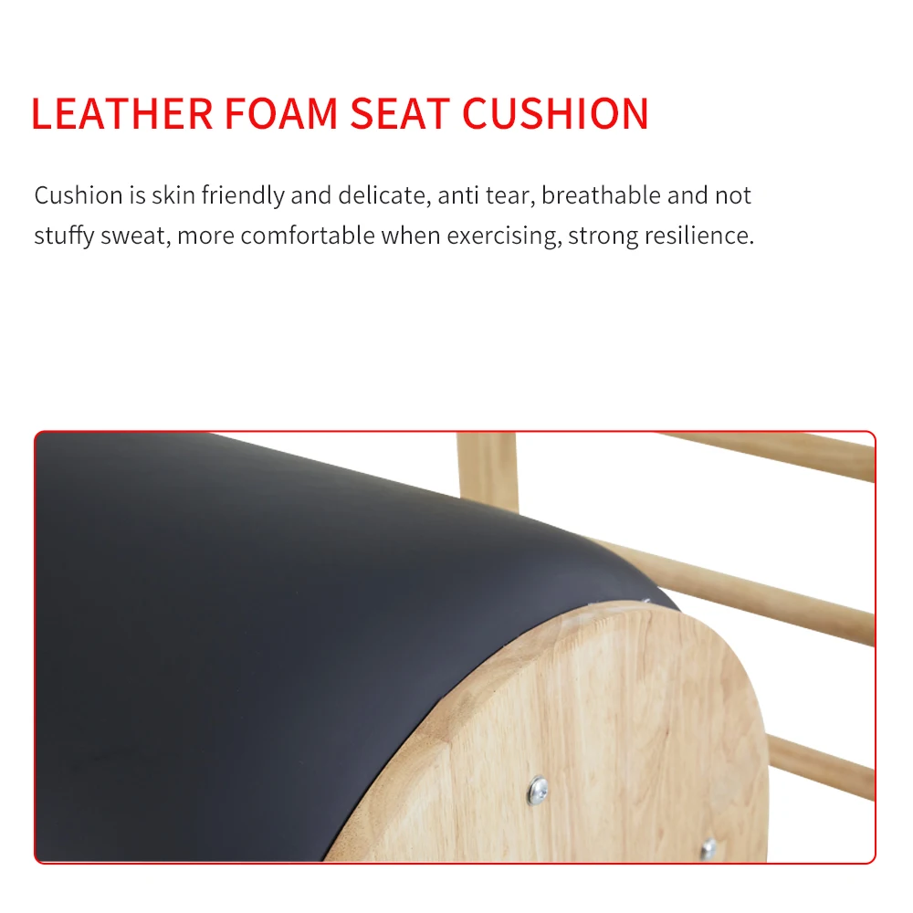 SQ FITNSS Yoga Gym Pilates Equipment Pilates Studio Ladder Barrel Wooden Base Multi Home Gym Equipment Pilates Barrels