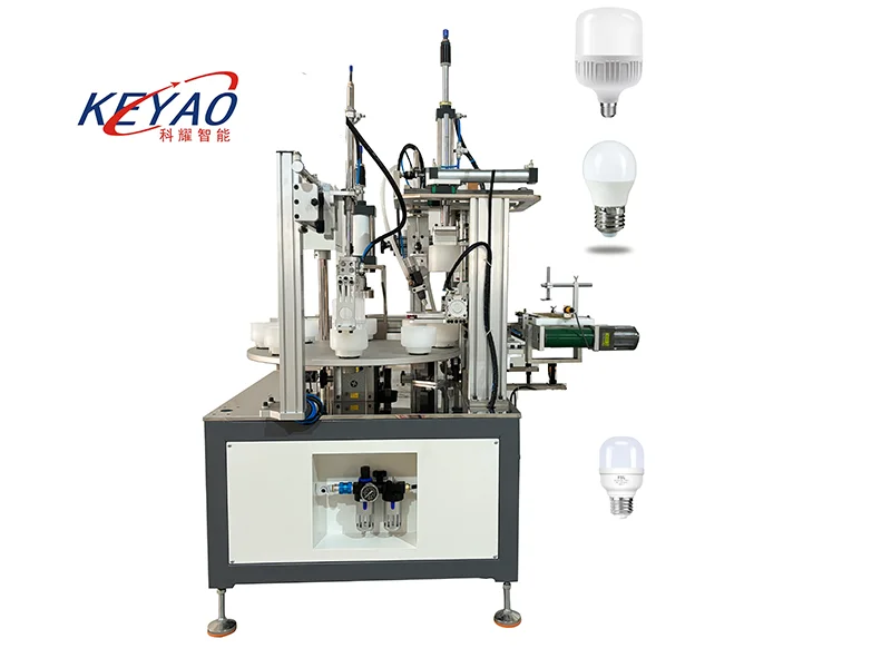 Made Of High Strength Electronic Products Machinery Led Bulb Automatic Assembly Machine