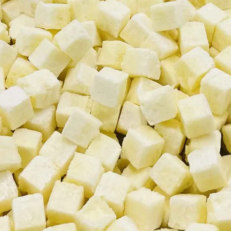 FD pineapple puree dice Freeze Dried pineapple puree cube Strawberry Blueberry Peach