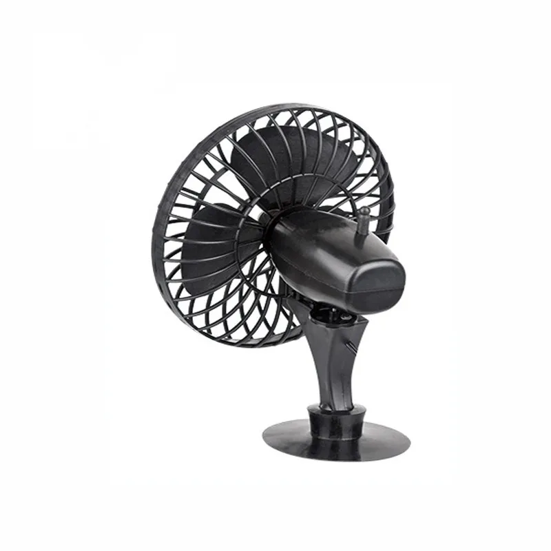 suction cup car fan oscillating mini portable car fan