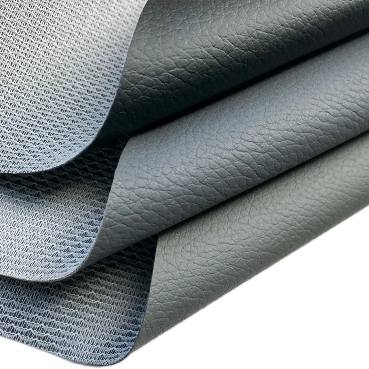 pvc natural artificial matt pu leather order by the meter leather roll many sorts of leather color