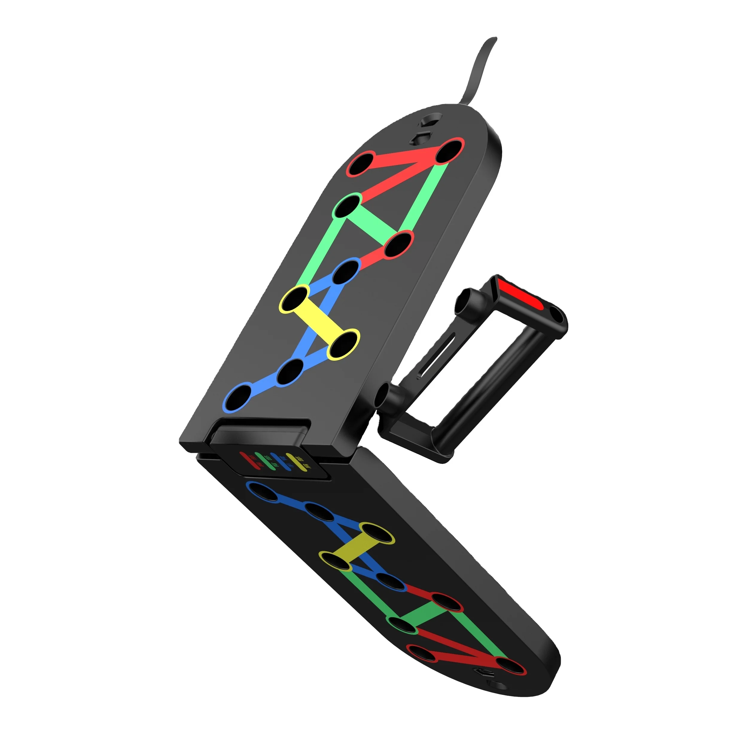 9 in 1 folding multifunctional abdominal push up board hot selling fitness equipment