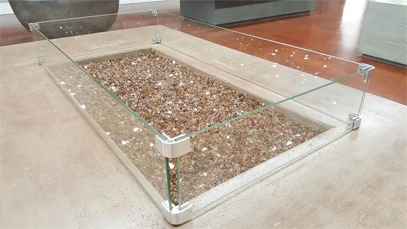 Щит от ветра ветрозащитный экран для костра защита от ветра огонь из закаленного стекла стойкого к механическим повреждениям