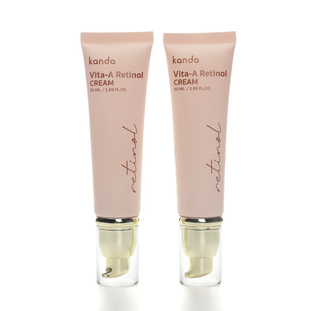 Wholesale Custom Logo Color Size 50Ml Empty Beauty Packaging Skin Care Cream Plastic Squeeze Soft Cosmetic Tube