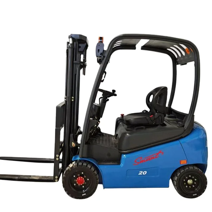 New manufacture sit-down type 4 wheel portable china small 2 ton 3m ac motor battery jack s tacker forklifts