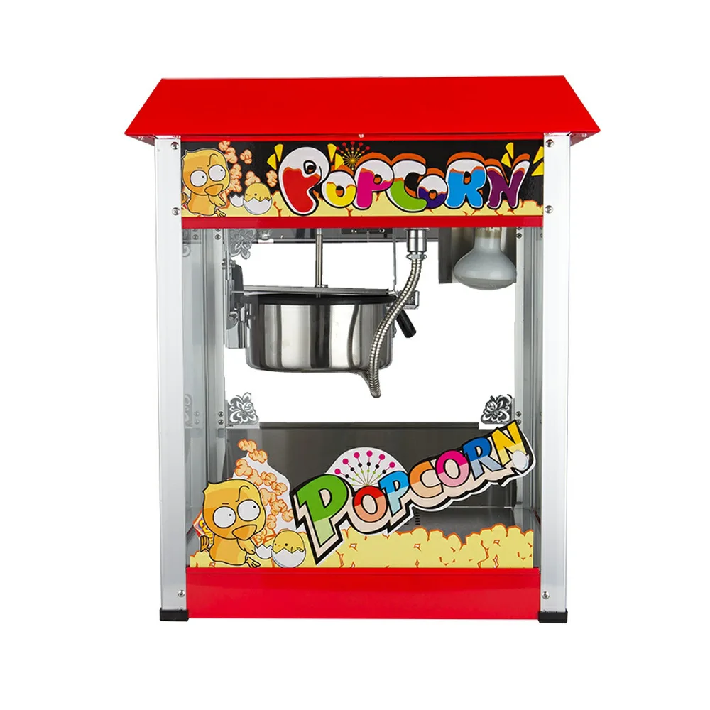 Mini Popcorn Machine ELECTRIC, Gas Operated 16oz 8oz 8 16 20 oz Ounce Commercial Popcorn Making Machine Popcorn Makers/
