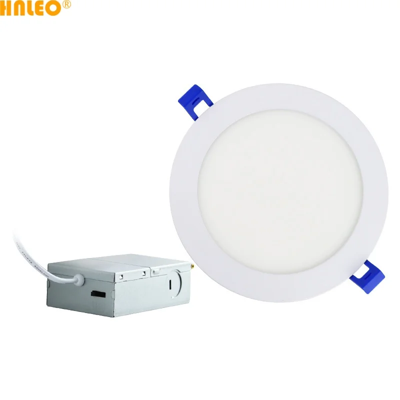 China Manufacture High Quality New Indoor Approve Round Led Panel Light Down Light With Driver In A Box
