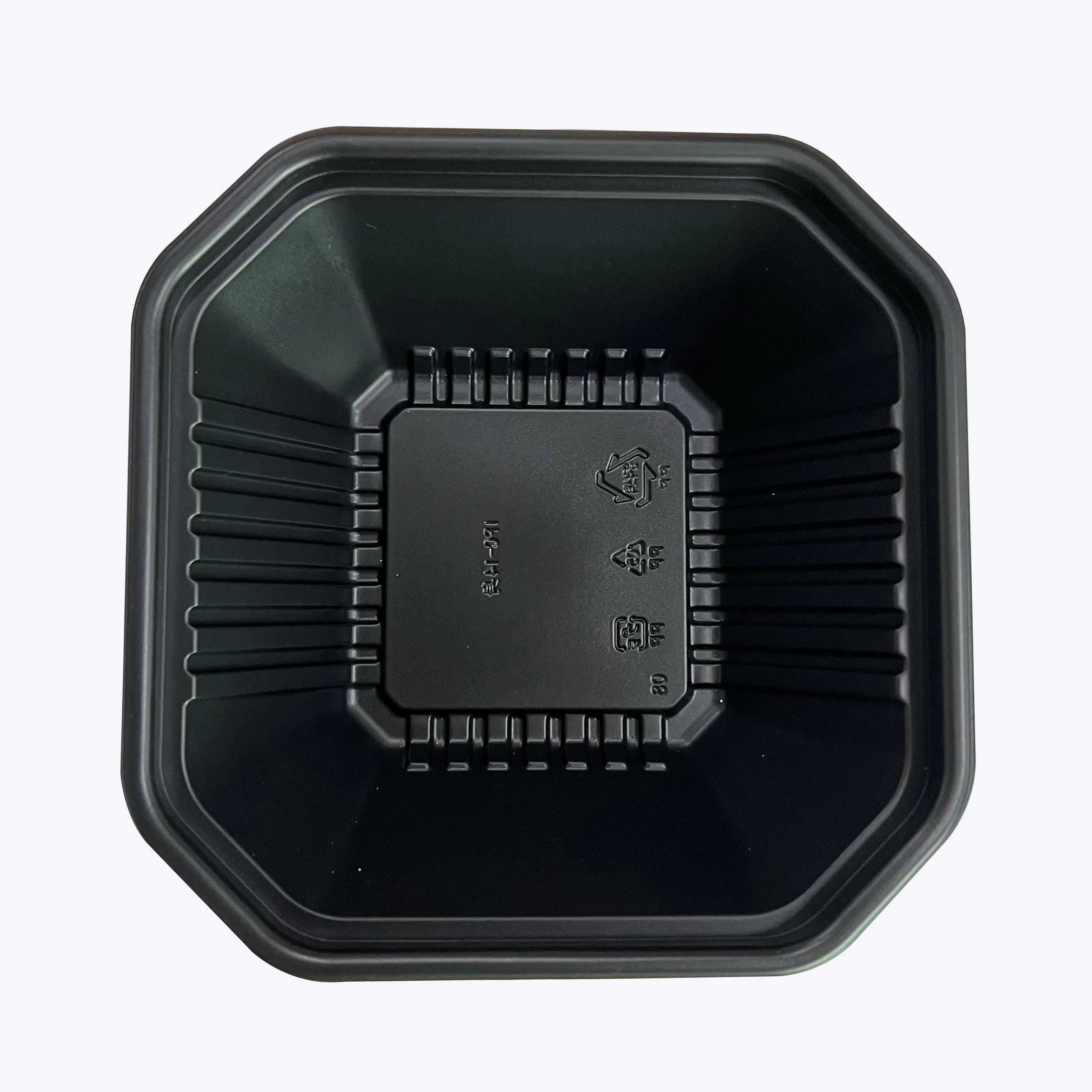 The latest design of soup noodle separation disposable double - layer rice box cover can be customized