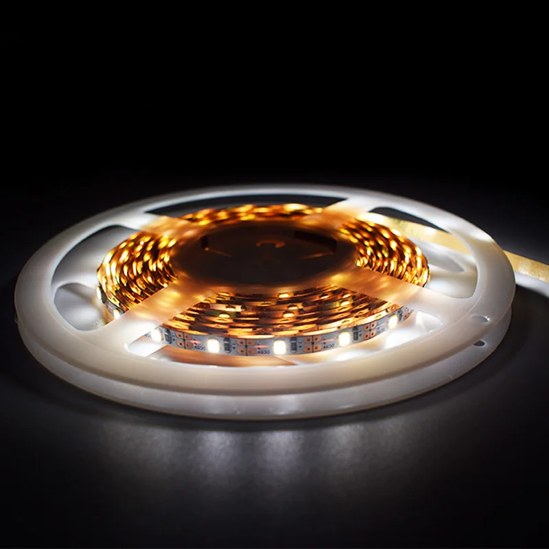 Glite 5V SMD 2835 LED Strip 5000K 8mm PCB 60LEDs Every One LED to Cut Flexible 2835 White Light Strip Rope