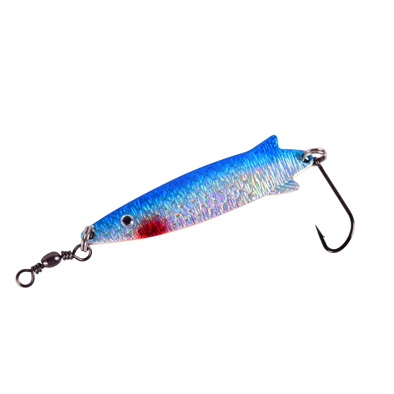 Kind Of Weight Copper Plating Freshwater Fishing Casting Toby Various Color Bait