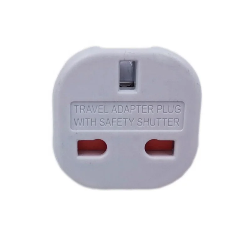 EU to UK Plug Travel Adapter Converter
