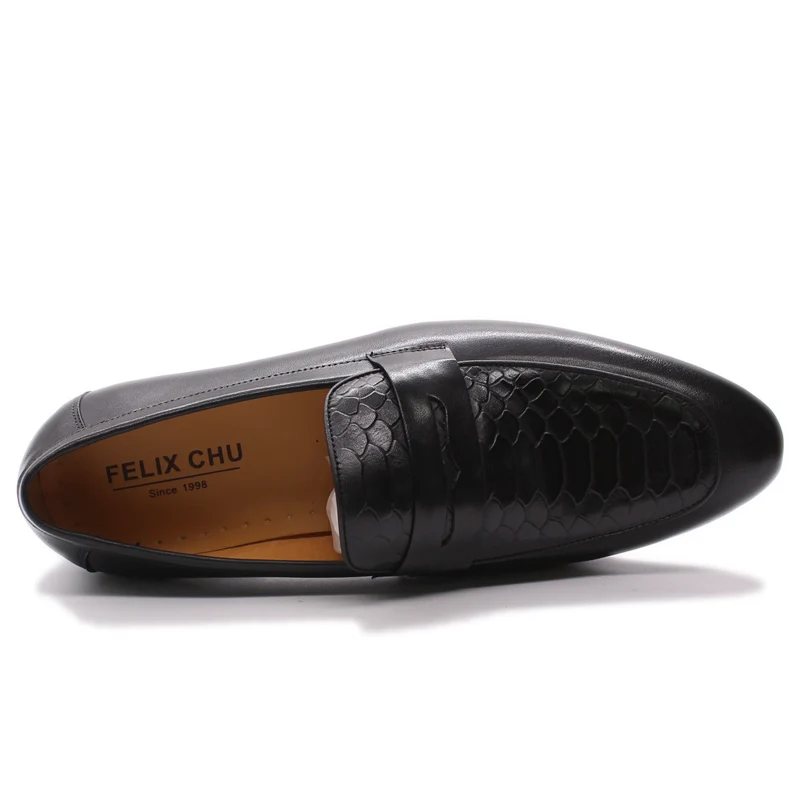 Formal italian men dress adult shoes genuine leather loafer flats wholesale