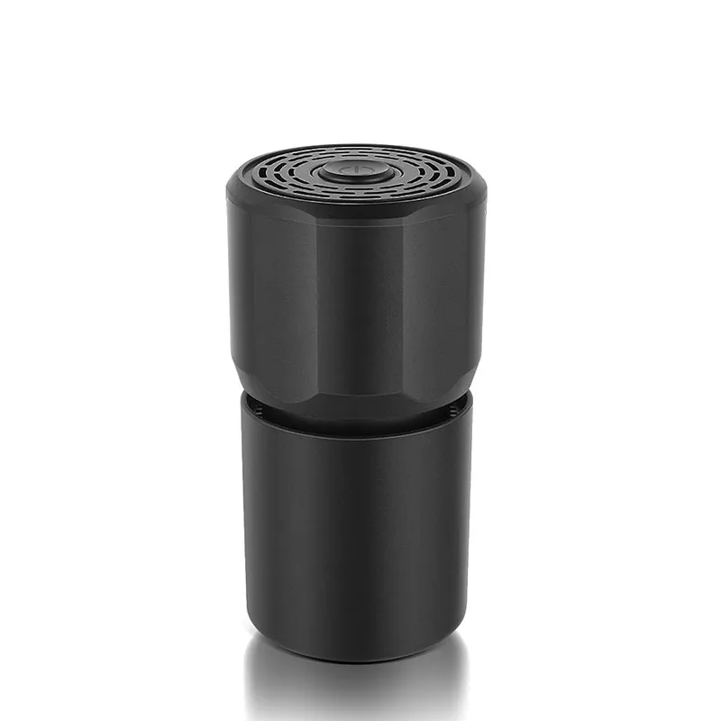 New USB Charging Car HEPA Filter Activated Carbon Remove Smoke Portable Air Purifier Mini ionizer