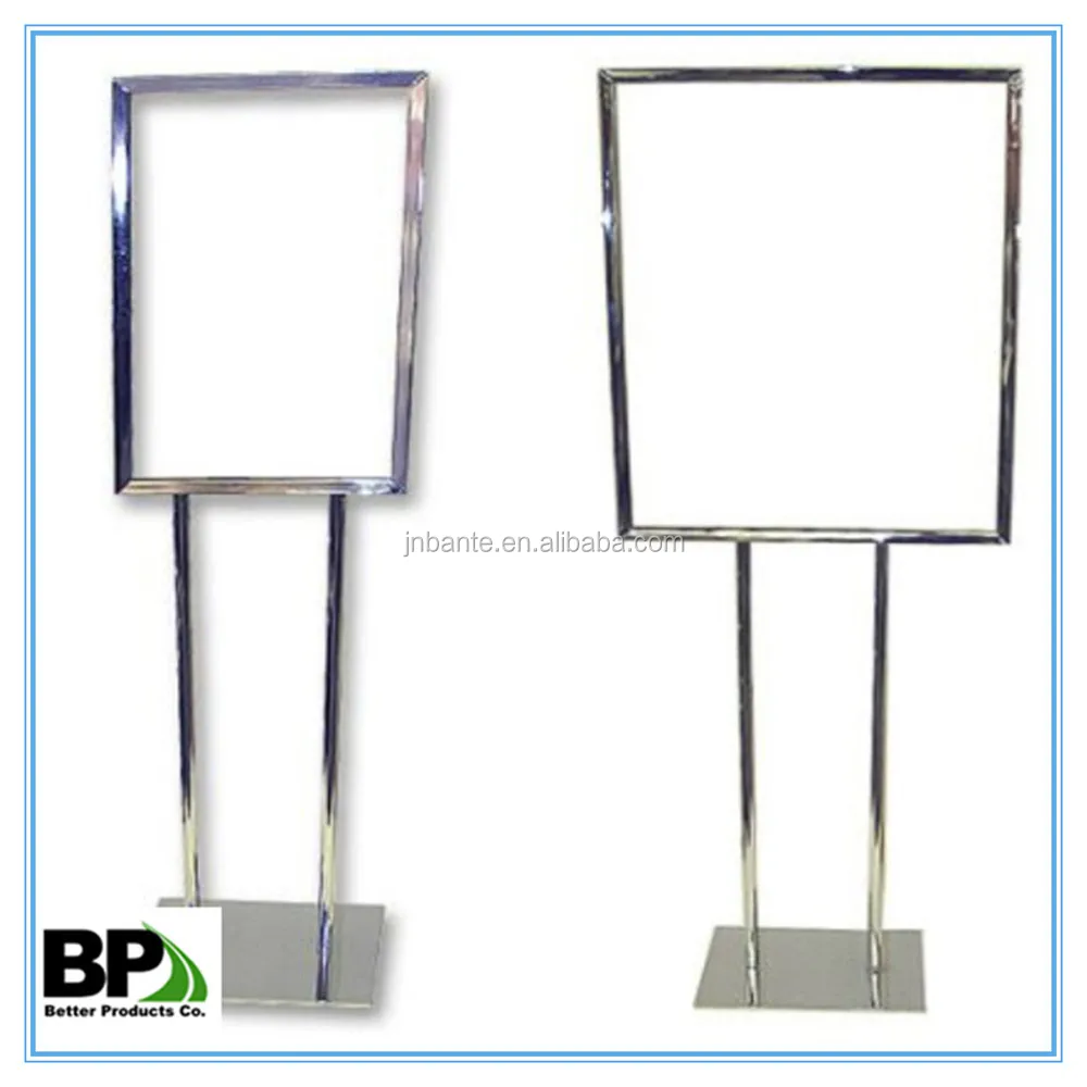Factory Supply Metal Bulletin Sign Holder