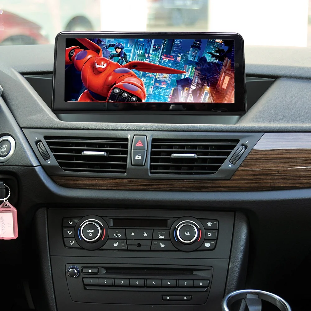 Route Linux 10.25inch 1920*720 car radio screen for BMW X1 E84 CIC system 2009-2015 Car stereo dual system with wireless carplay