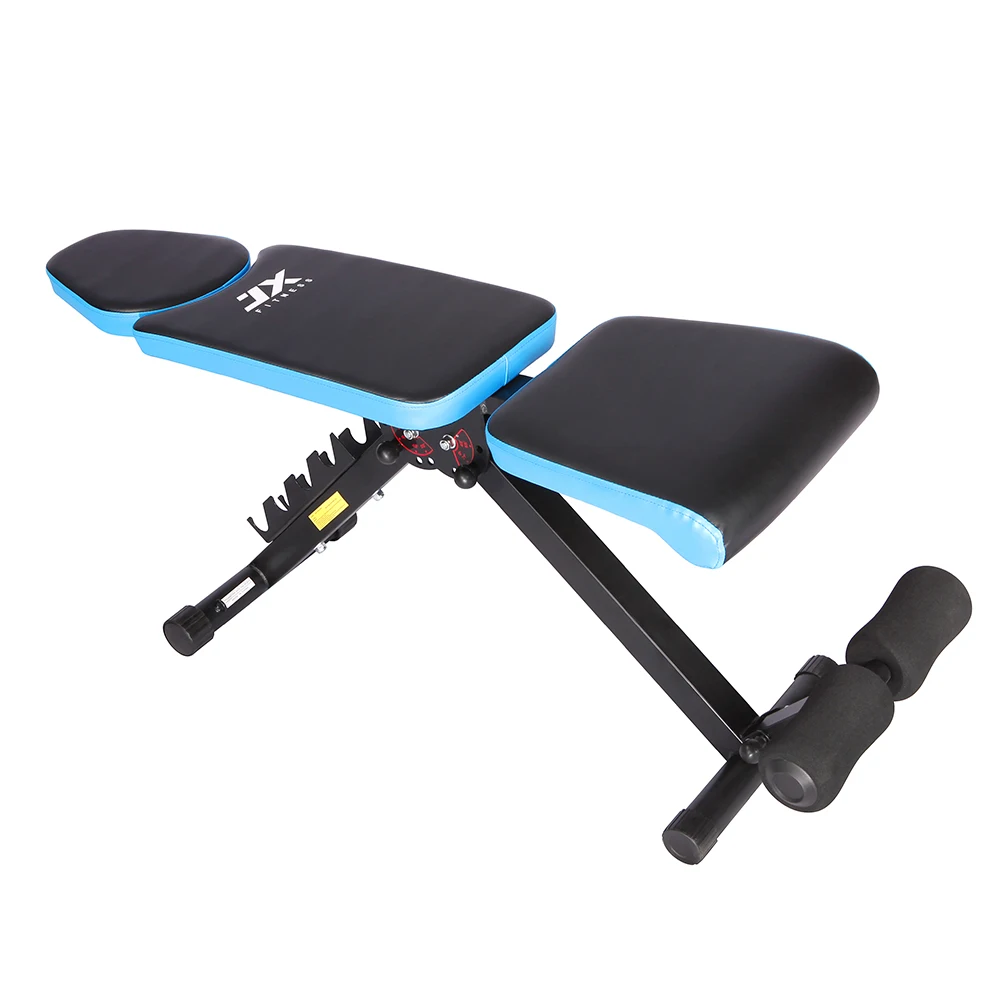 Adjustable Weight Bench Home Training Gym Weight Lifting Sit Up Ab Bench Flat Incline Decline Multiuse Exercise Workout Bench