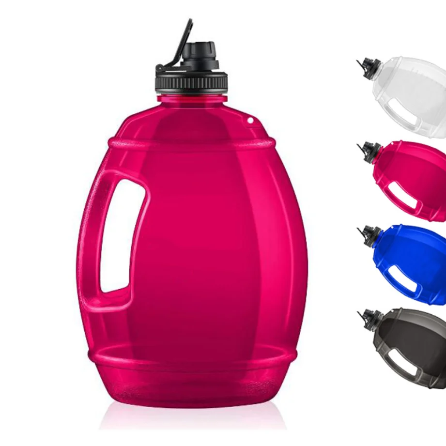 1 Gallon Large Water Bottle Food Grade Clean Color Large Size PCTG Motivational Fitness 1 gallon water bottle
