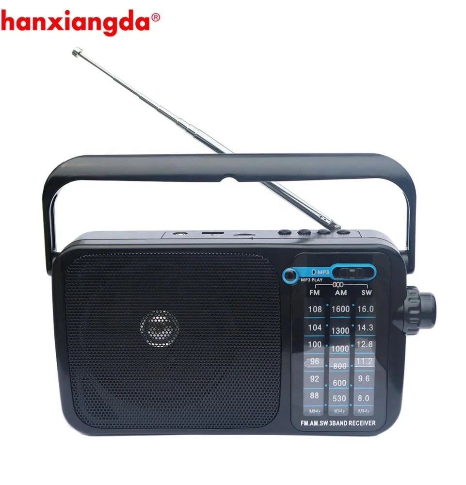 Multifunctional Battery Powered AM/FM Radio cheap portable am/fm radio