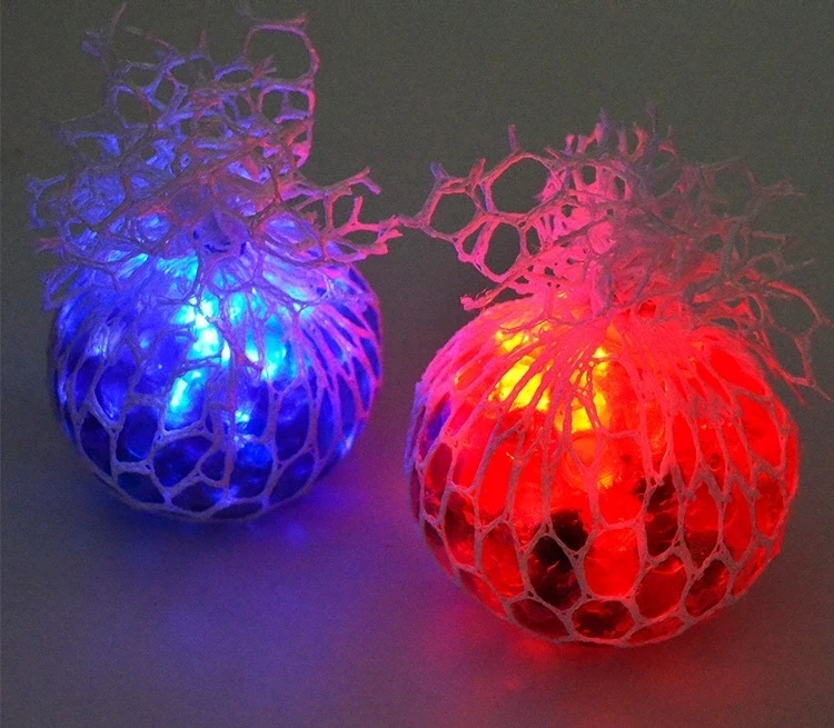 Top-Rated Soft Squish 3d Stress Colored Slime Glows Squeeze Toys Stress Ball For Baby Adults