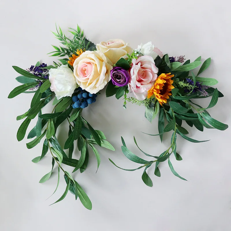 2024 Wedding Arches for Ceremony Mesh Arch Backdrop Stand Iron Wedding Event Party Props DIY Decoration