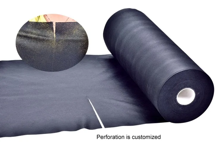 Настраиваемый черный нетканый материал высокой плотности для сельскохозяйственной ткани, сырье pp нетканое