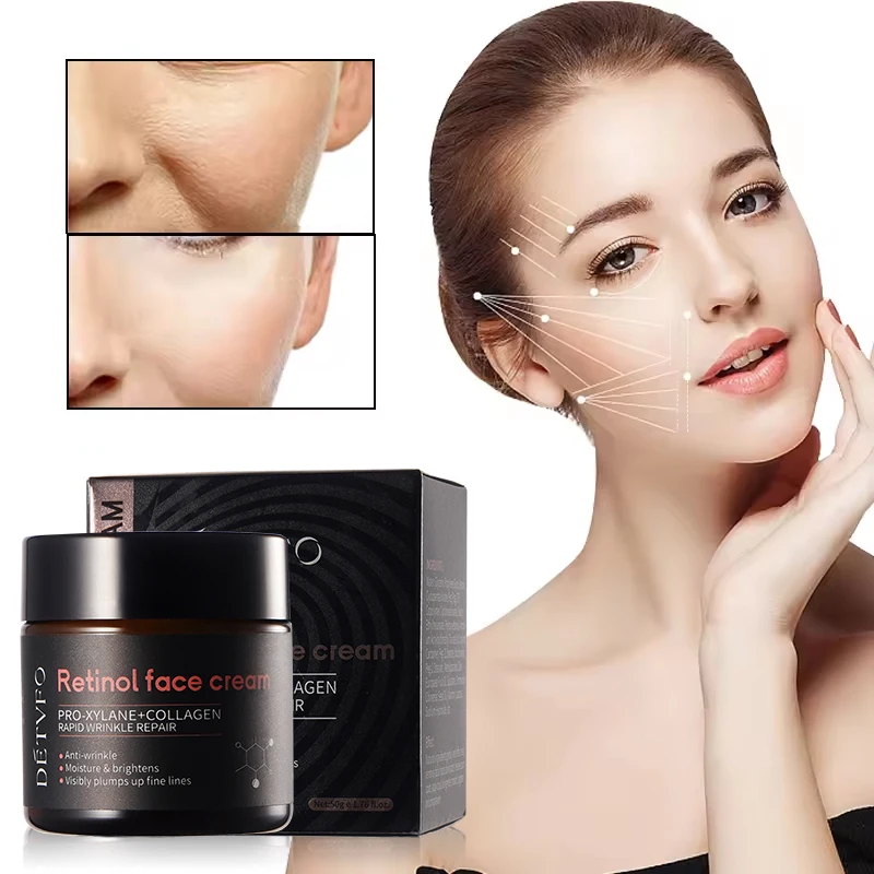 High quality freckle cream Anti Aging Wrinkle Removal Dark Spot Strong bleaching whitening Collagen retinol vitamin c face cream