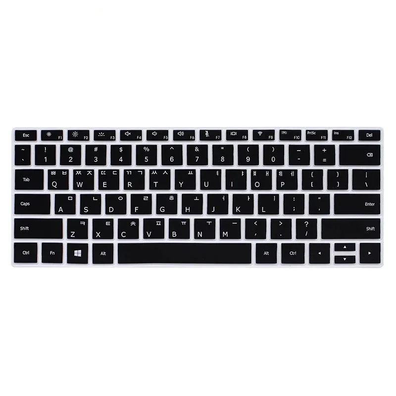 High Quality Ultra-thin Durable Korean Taiwanese Language Silicone Laptop Keyboard Skin Cover For Huawei Honor Magicbook