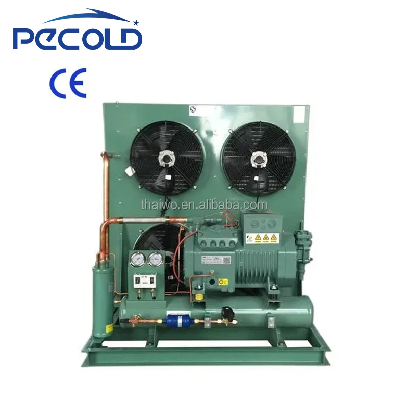 Blast Freezer Condensing Unit Low Temperature Refrigerating Unit For Cold Room