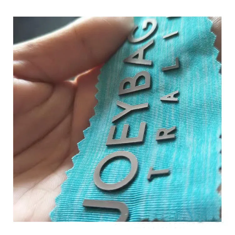 High Quality Custom 3d silicone Heat Transfer Brand Logo Design Label Sticker