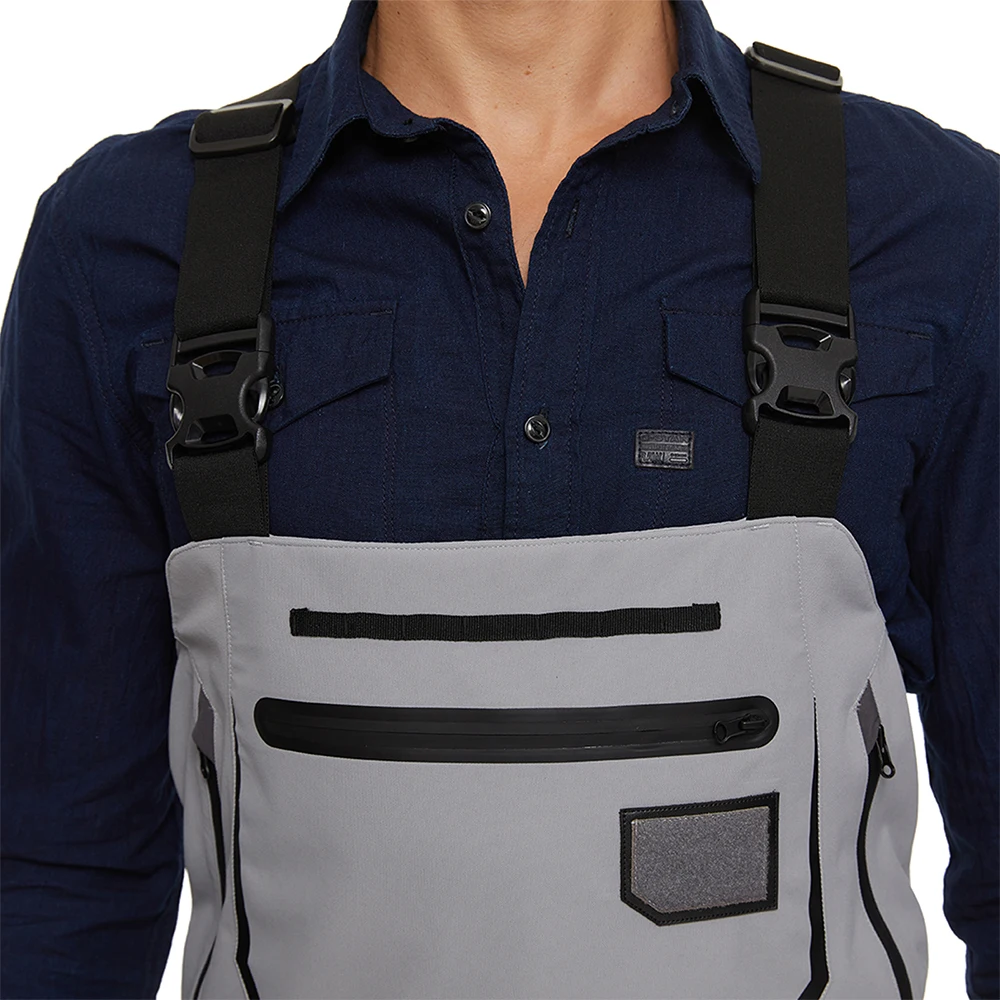 100% waterproof Fly Fishing Waders for Men Chest Waders for Hunting with Neoprene Fabric Wading Socks