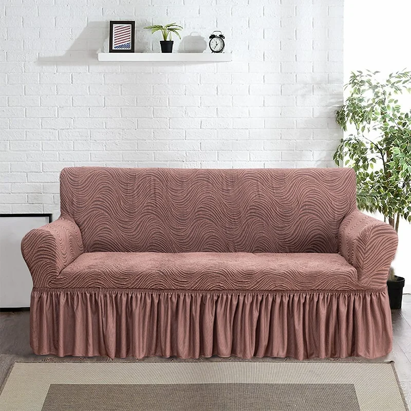 New jacquard design sofa cover 1 2 3 seater elastic covers for sofa couch cover set