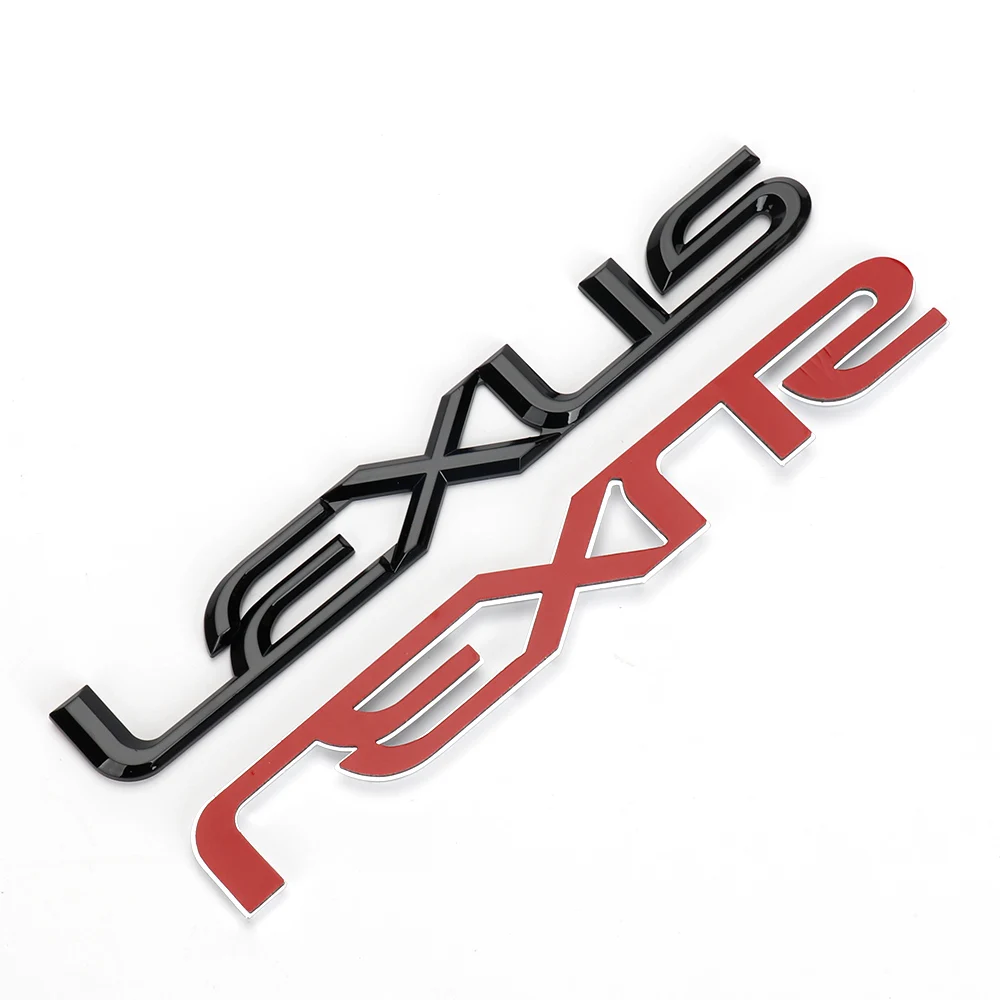 Lx470/570 Metal Letters Mini Custom Plastic Number Logo 3D Car Stickers Chrome Badge