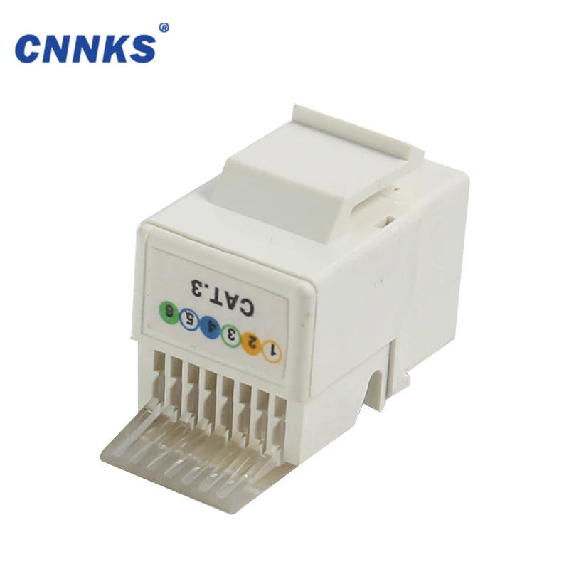 Toolless Keystone Jack Toolless RJ45 Cat3 UPT voice Keystone Jack