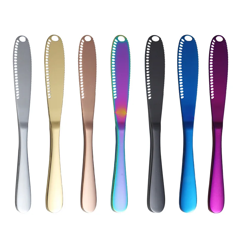 
Wholesale Multi-Function 3in1 Stainless Steel cake tools Bread DessertBread Dessert Butter Spreader Butter Knife 
