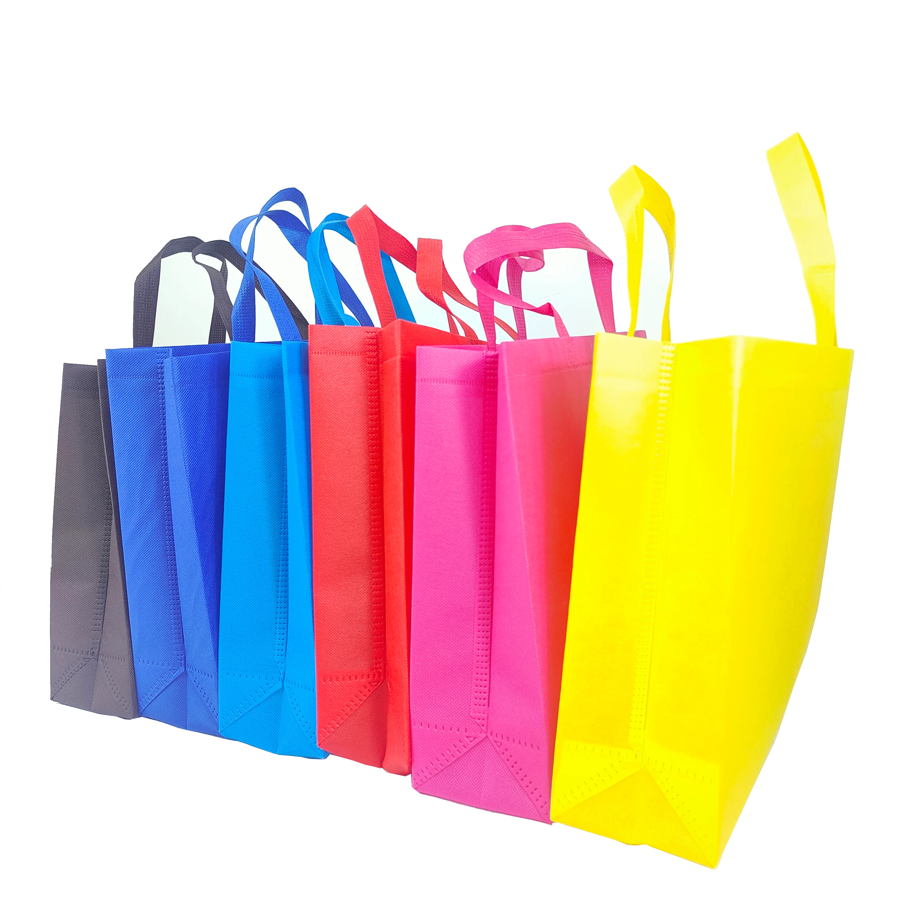 Factory sale boutique nonwoven bag eco friendly laminated Full color printing  Reusable shopping Bag non woven bag