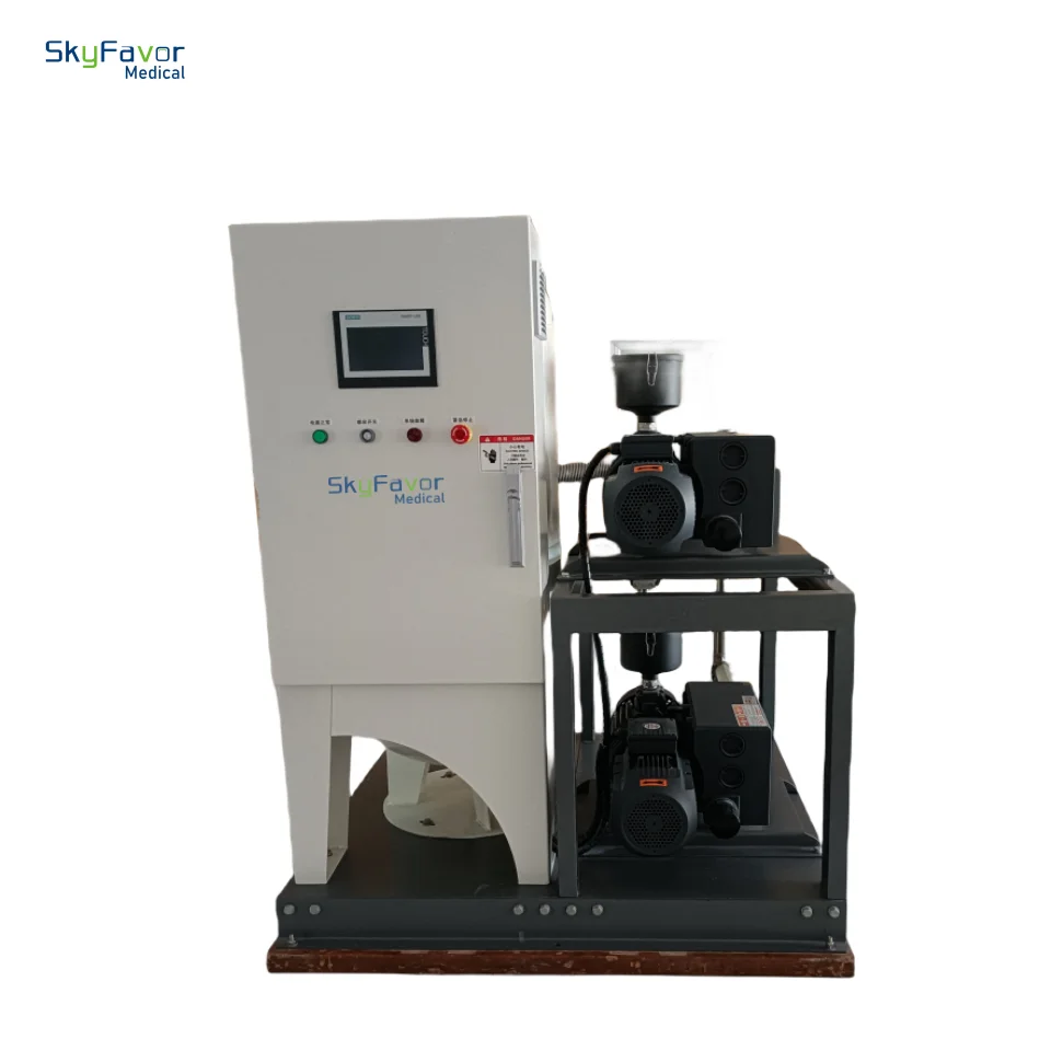 Medical Oil-lubricated Vacuum system rotary vane oil vacuum pump for Hospital